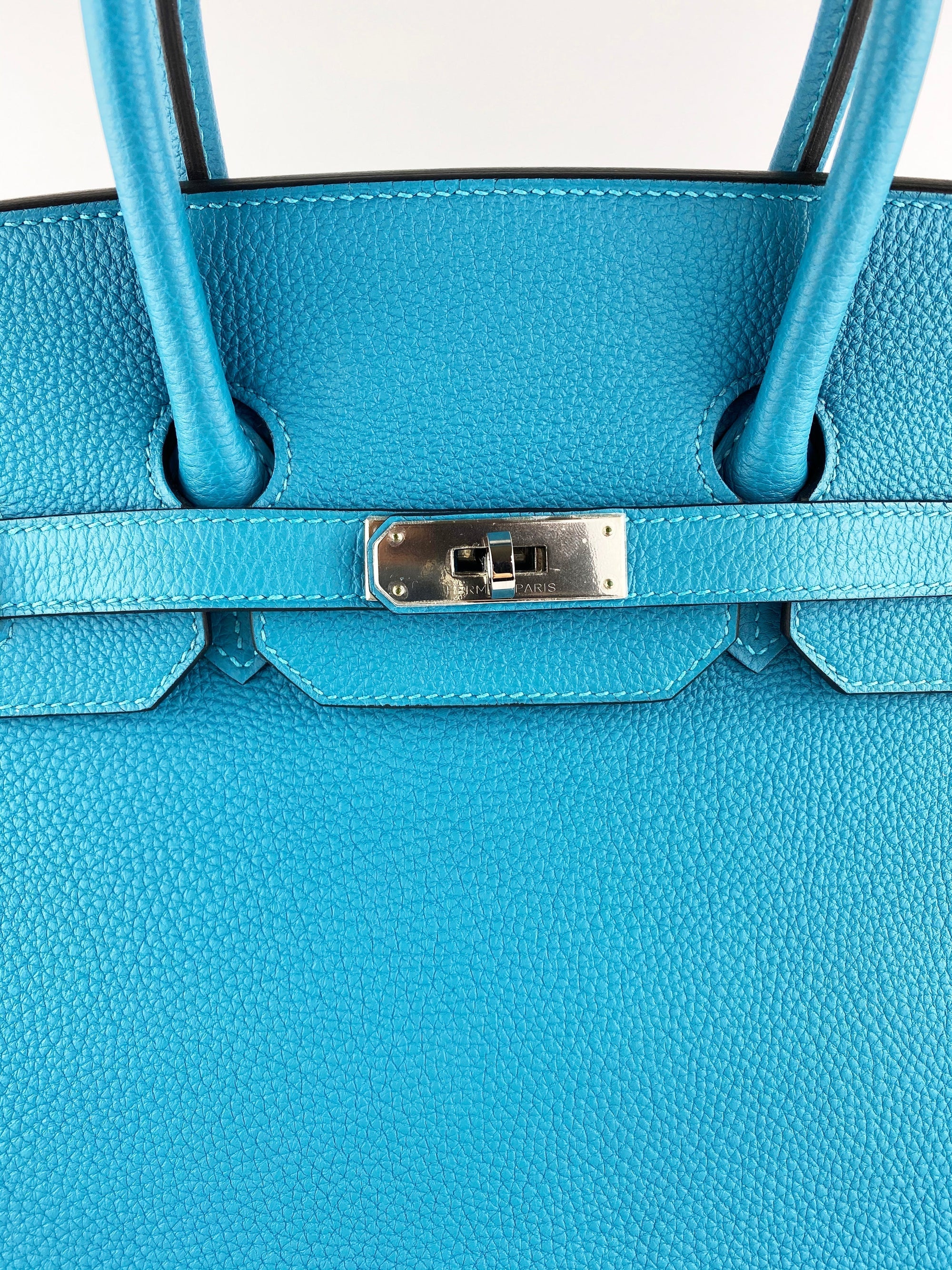 HMS Turquoise Togo Leather Birkin 35