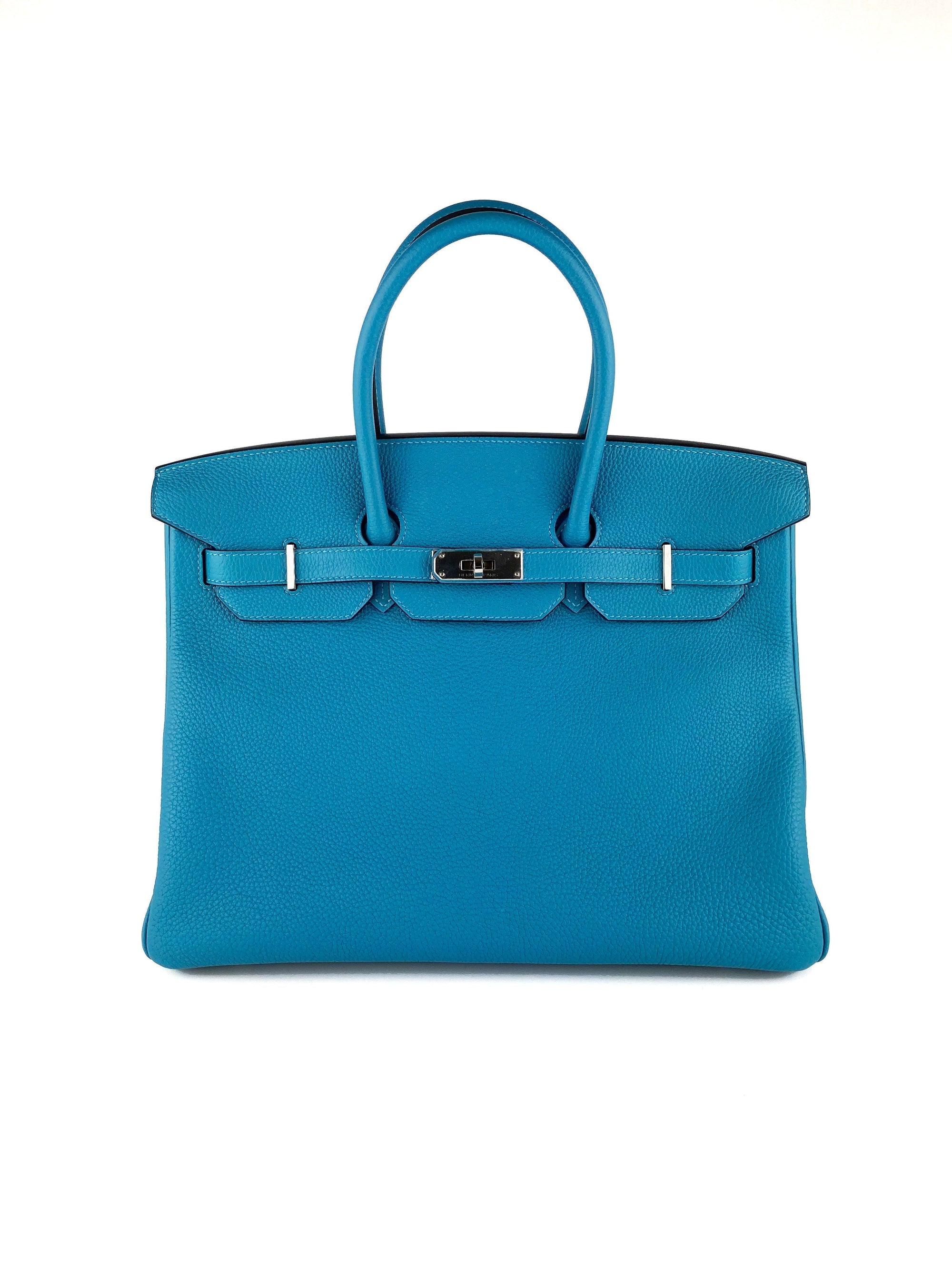 HMS Turquoise Togo Leather Birkin 35