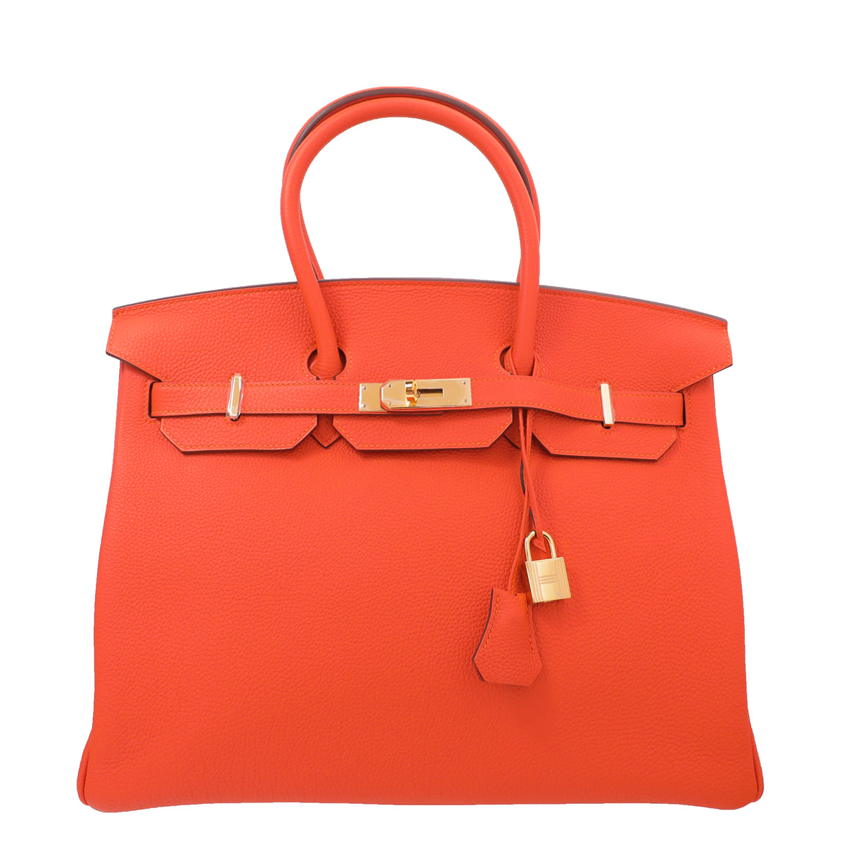 HMS Orange Birkin 35 Bag