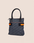 CHRISTIAN D1OR 2005 FLIGHT DENIM TROTTER TOTE BAG