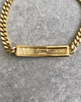 Christian D1OR CD Logo Bracelet Gold Vintage bs7hwh