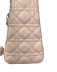 Cannage Lady D1OR Medium Lambskin Light Pink GHW