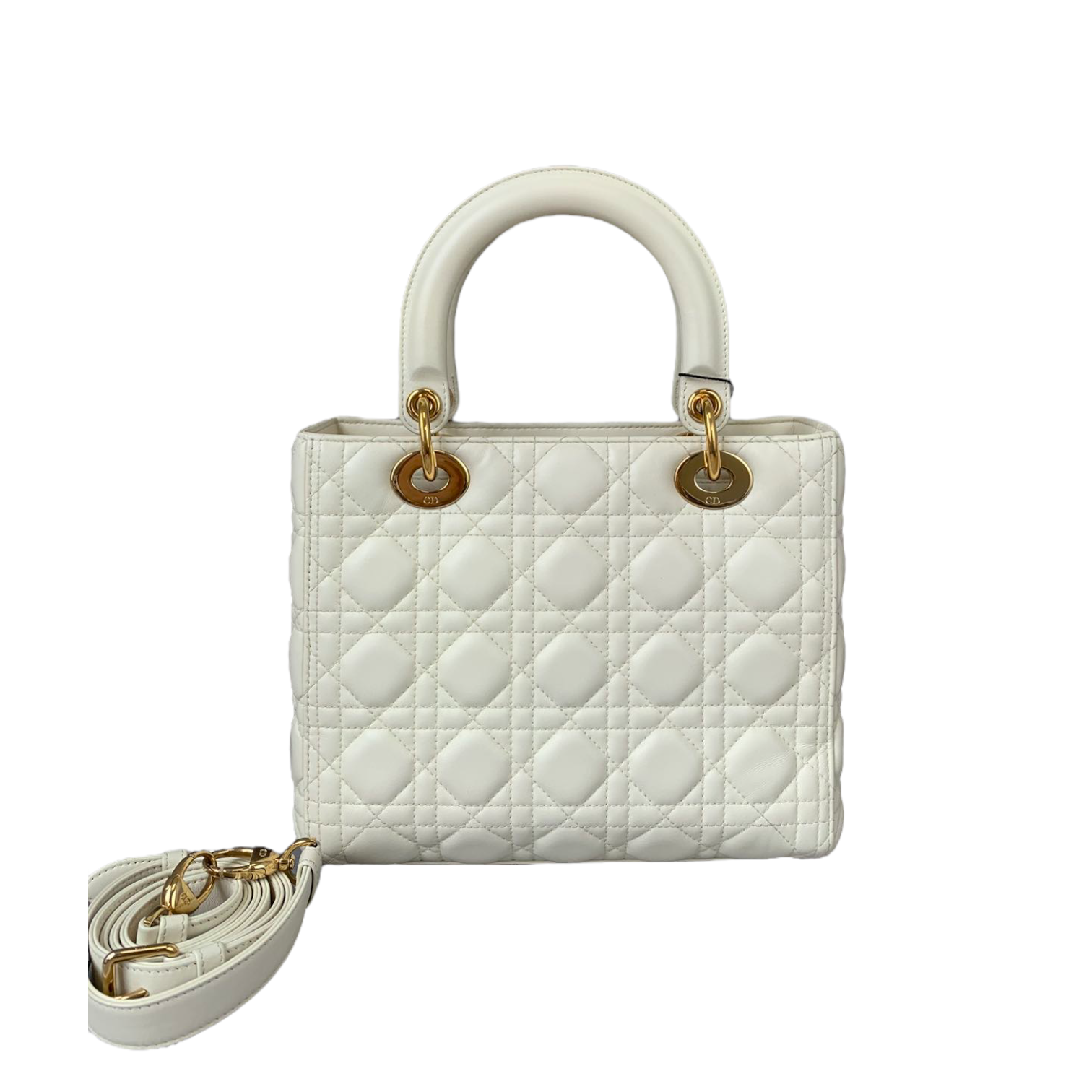 Cannage Lady D1OR Medium White GHW