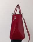 Cannage Lady D1OR Medium in Patent Red with SHW