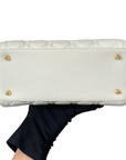 Cannage Lady D1OR Medium White GHW