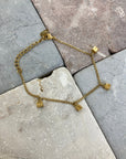 Christian D1OR CD Logo Bracelet Gold Vintage 5fgxjr
