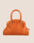 CHRISTIAN D1OR 2007 ORANGE LEATHER MY D1OR BAG