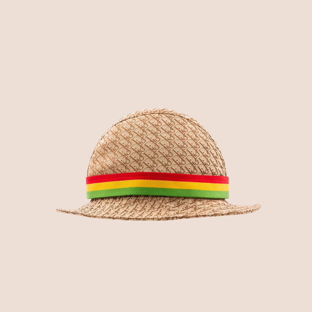 CHRISTIAN D1OR 2004 RASTA BUCKET HAT