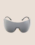 CHRISTIAN D1OR BLACK BIKE SUNGLASSES
