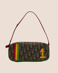 CHRISTIAN D1OR 2004 MONOGRAM RASTA MINI POCHETTE