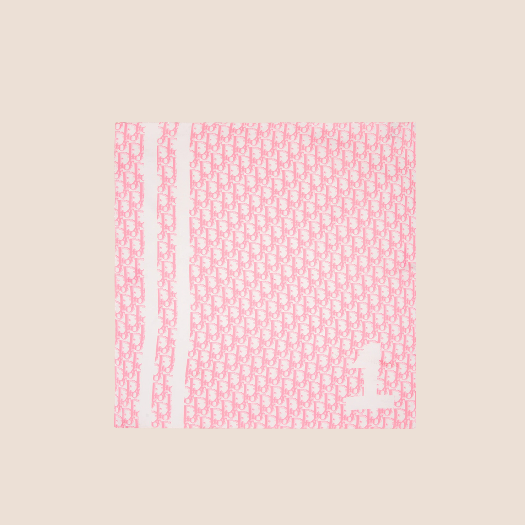 CHRISTIAN D1OR 2004 PINK D1ORISSIMO GIRLY SCARF