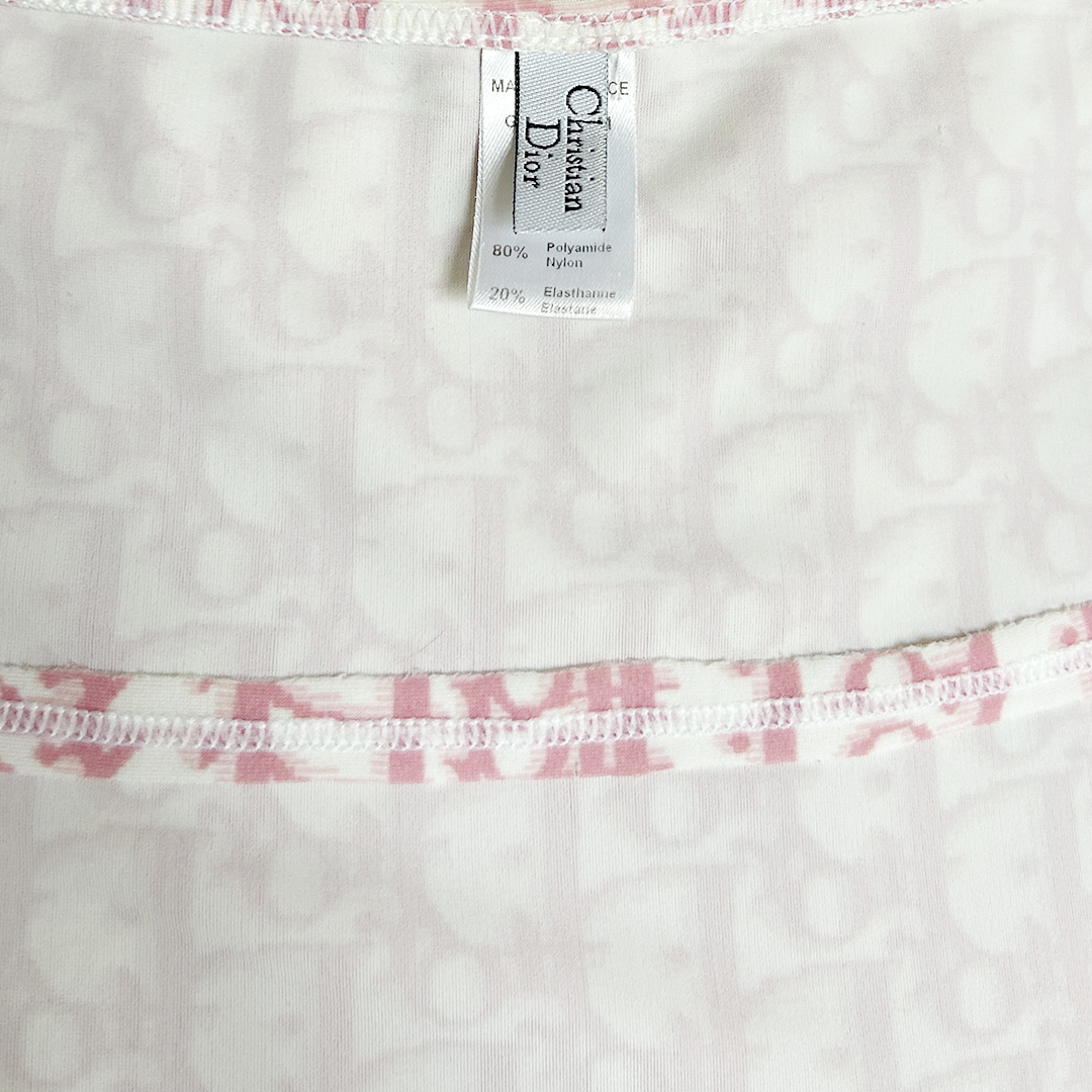 CHRISTIAN D1OR 2004 PINK D1ORISSIMO WRAP SKIRT