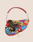 CHRISTIAN D1OR 2001 LIMITED EDITION RASTA MANIA SADDLE BAG