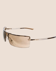CHRISTIAN D1OR 00s GOLD-TONE STUNT SUNGLASSES