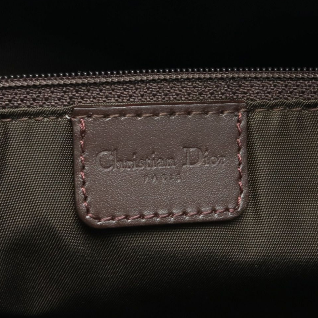 CHRISTIAN D1OR BROWN STREET CHIC TROTTER TOTE BAG