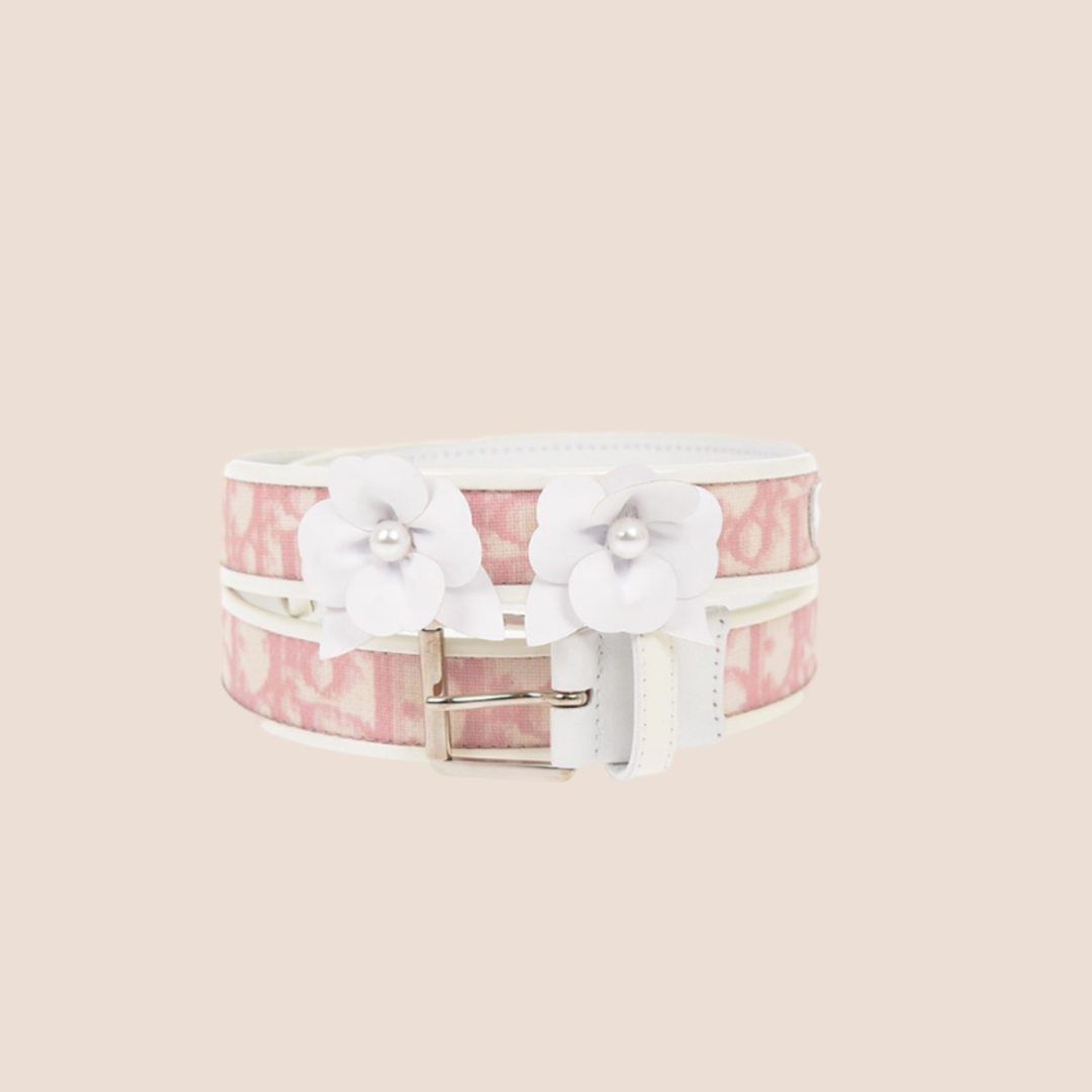 CHRISTIAN D1OR 2004 PINK TROTTER GIRLY BELT