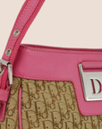 CHRISTIAN D1OR 2005 FUCHSIA STREET CHIC SHOULDER BAG