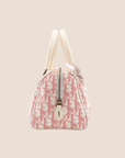 CHRISTIAN D1OR 2004 PINK TROTTER GIRLY BOSTON BAG