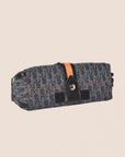 CHRISTIAN D1OR 2005 DENIM OBLIQUE FLIGHT BAG