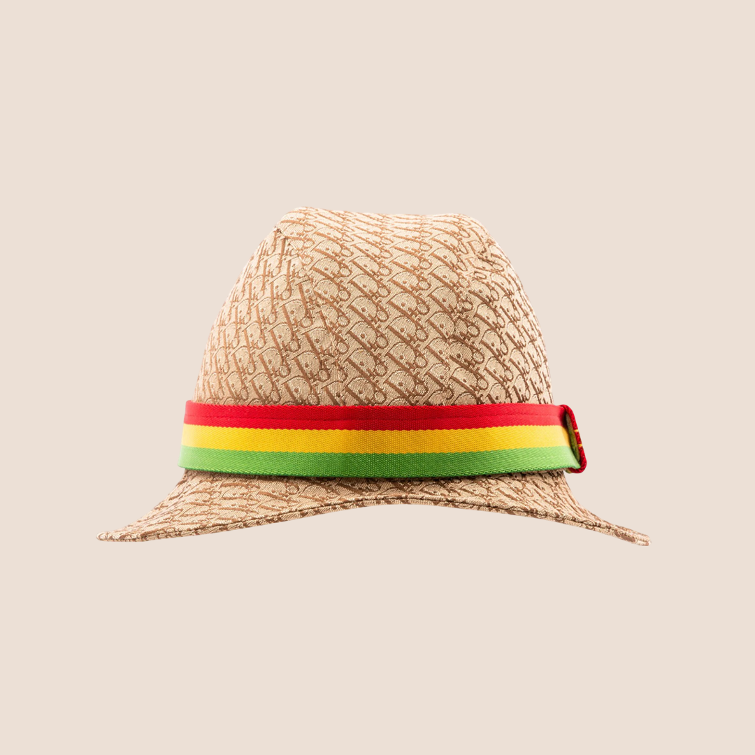 CHRISTIAN D1OR 2004 RASTA BUCKET HAT