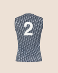 CHRISTIAN D1OR 2003 "J'ADORE D1OR" BLUE TROTTER TANK TOP