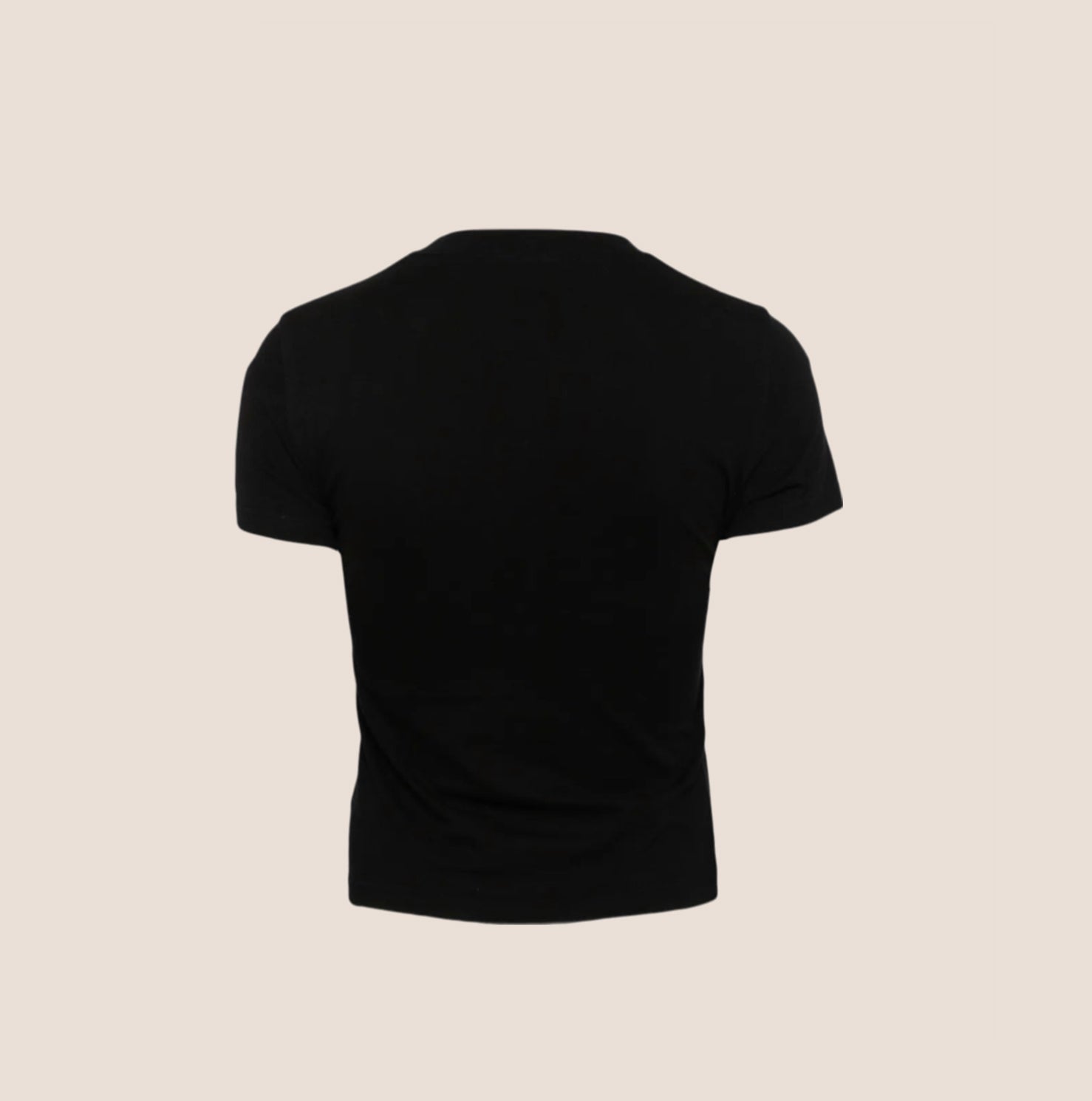 CHRISTIAN D1OR 2003 BLACK HARDCORE PRINT T-SHIRT