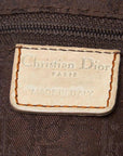 CHRISTIAN D1OR 2007 BEIGE LEATHER GAUCHO SADDLE BAG