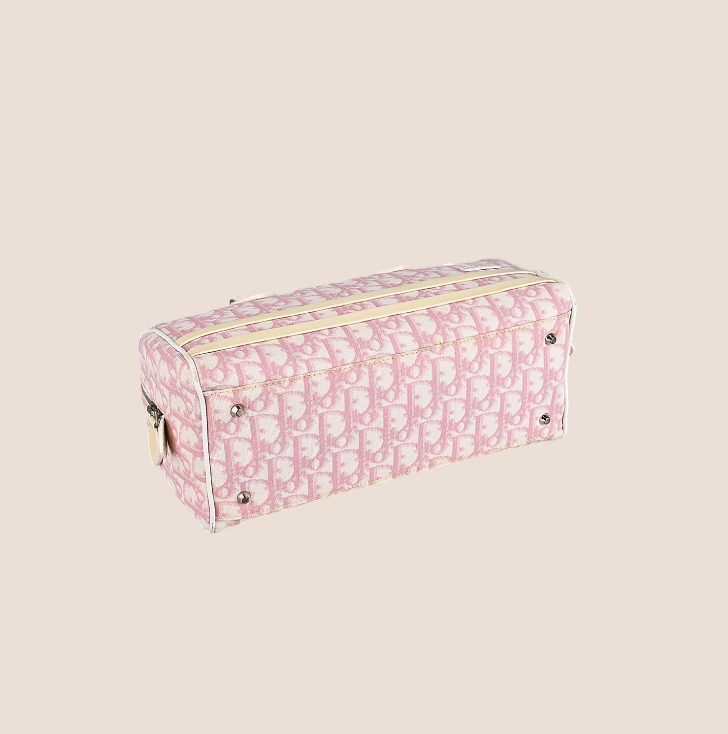 CHRISTIAN D1OR 2004 PINK TROTTER BOSTON BAG
