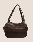 CHRISTIAN D1OR 2005 BROWN STREET CHIC D1ORISSIMO TOTE BAG