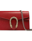 (WMNS) GCCI Dionysus Series Leather Bag Single-Shoulder Bag MIni-Size Red 476432-CAOGX-8990