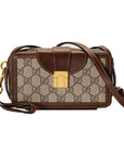 (WMNS) GCCI Mini-Sized Single-Shoulder Bag White/Brown 614368-92TCG-8563