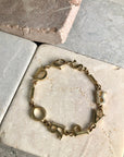 Christian D1OR CD Logo Motif Bracelet Gold Vintage zfejdh