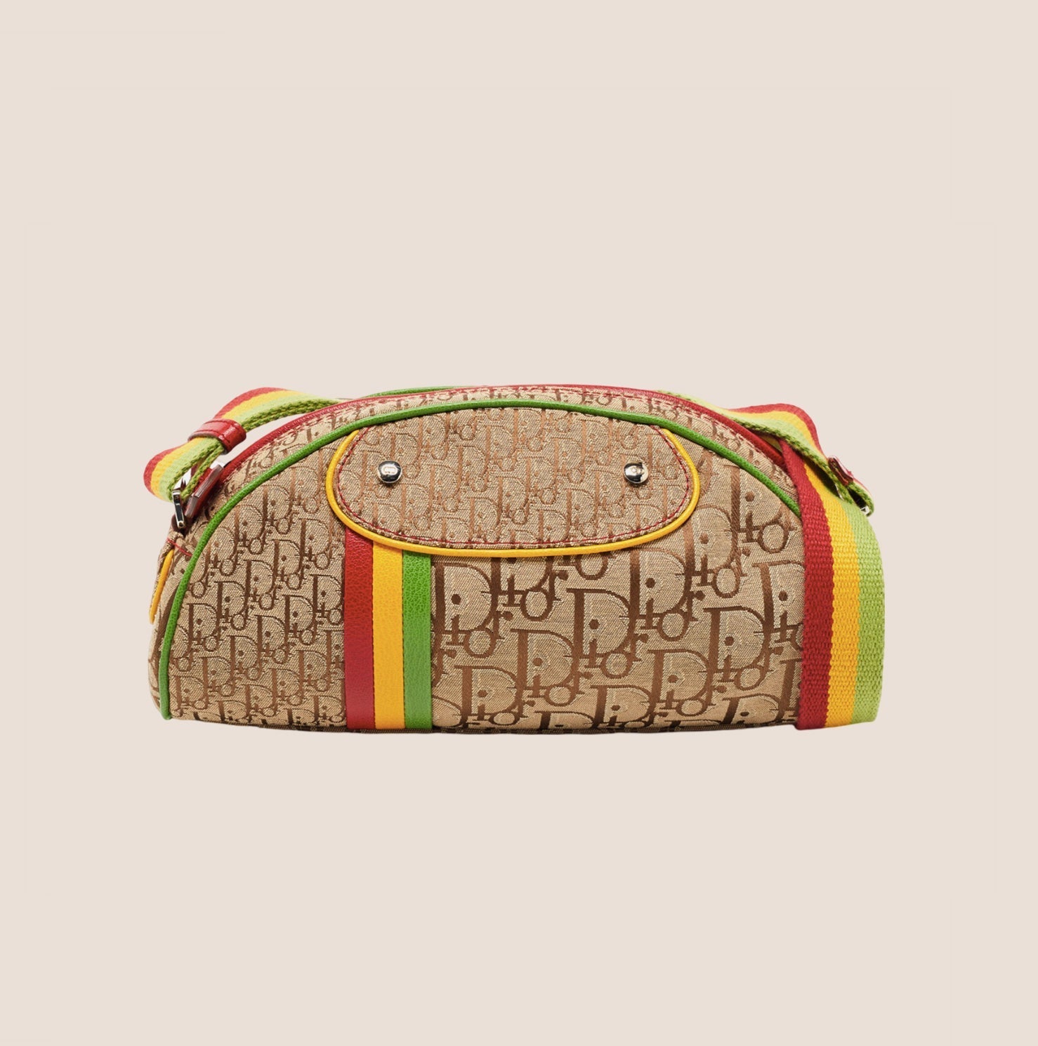 CHRISTIAN D1OR 2004 RASTA CROSSBODY BAG