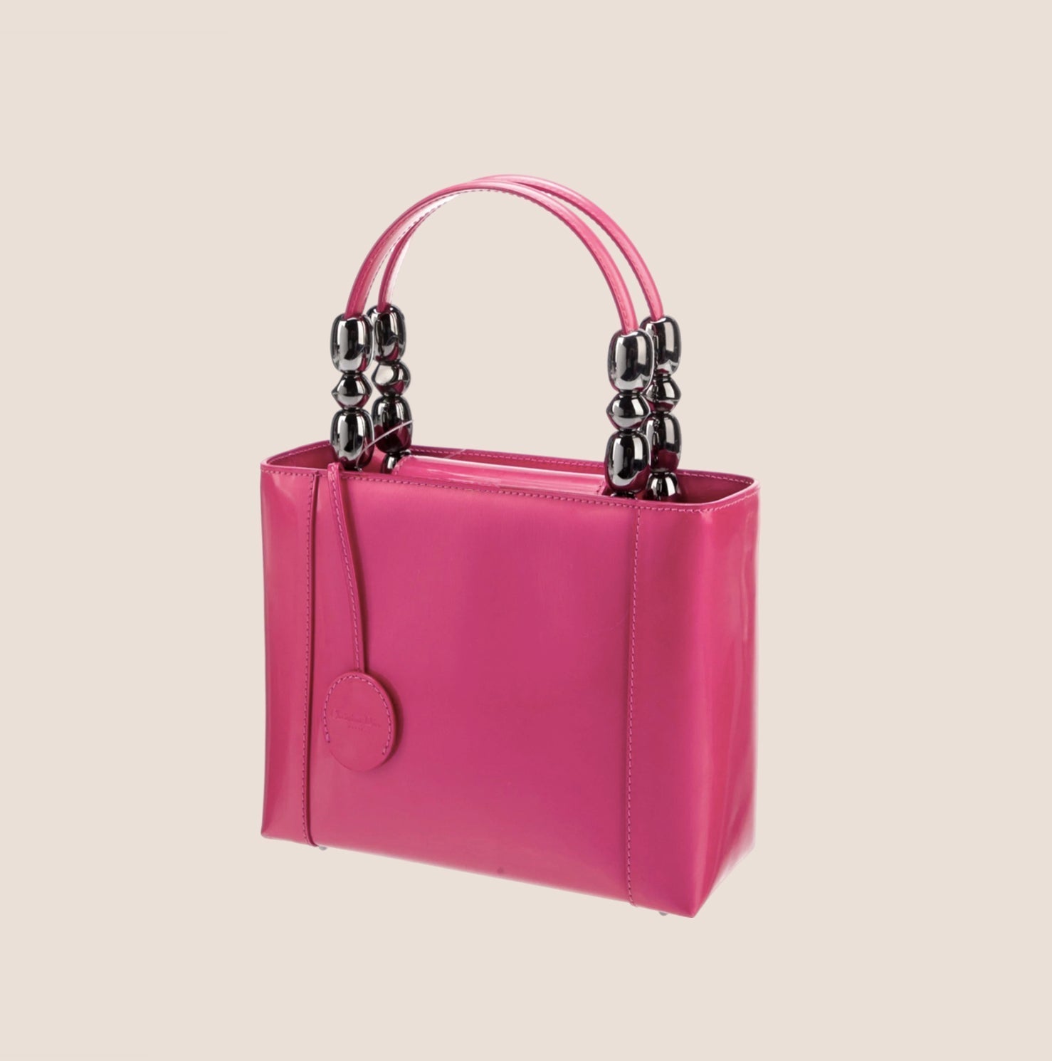 CHRISTIAN D1OR 2000 PINK LADY PERLA BAG