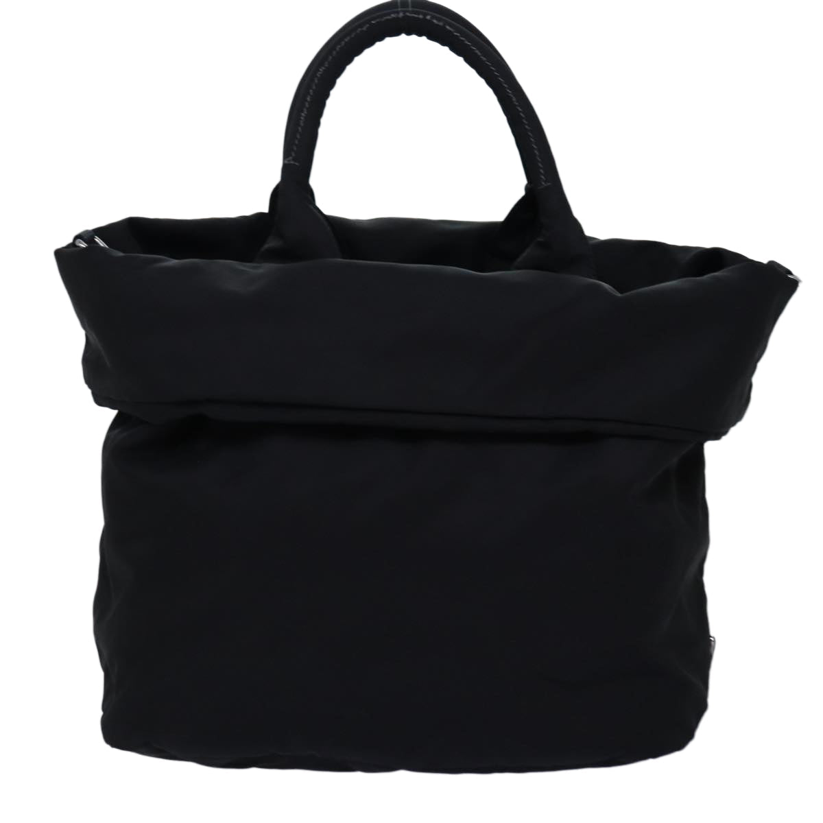 PRD Hand Bag Nylon 2way Black Auth mr207