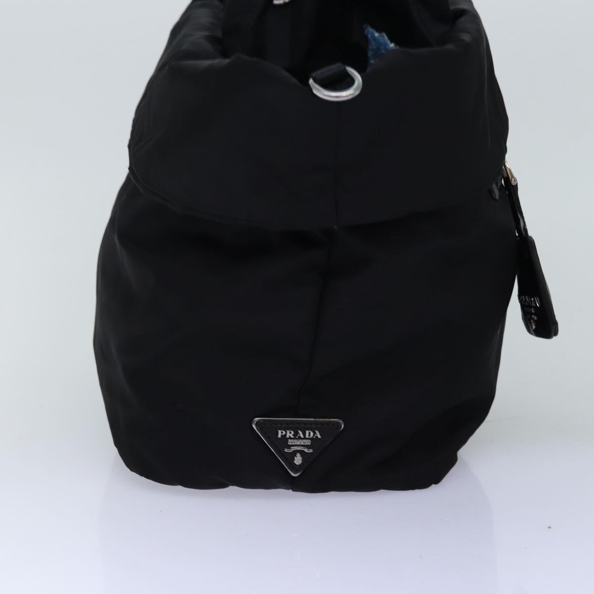 PRD Hand Bag Nylon 2way Black Auth mr207