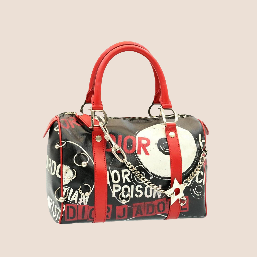 CHRISTIAN D1OR 2004 HARDCORE POISON BOSTON BAG