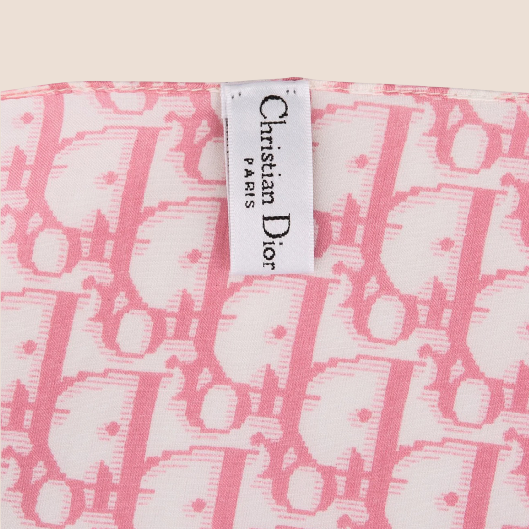 CHRISTIAN D1OR 2004 PINK D1ORISSIMO GIRLY SCARF