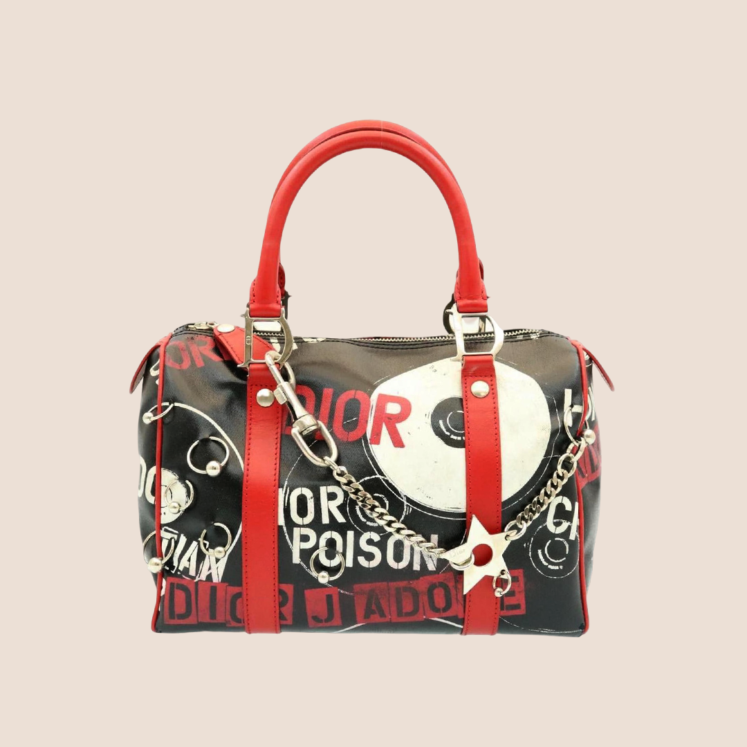 CHRISTIAN D1OR 2004 HARDCORE POISON BOSTON BAG