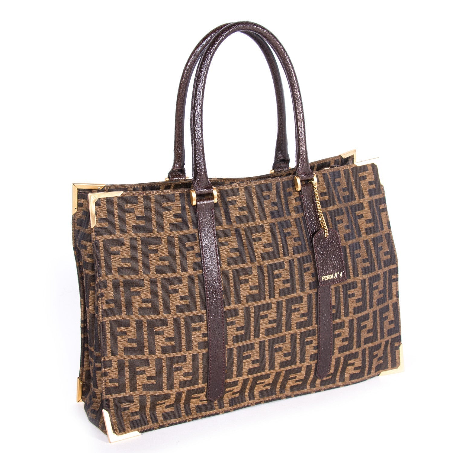 FNDI Classico No. 4 Canvas Zucca Tote Bag