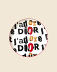 CHRISTIAN D1OR "J'ADORE D1OR" PLATE SET