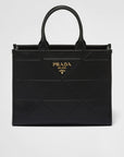 Medium leather PRD Symbole bag with topstitching