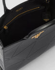 Medium leather PRD Symbole bag with topstitching