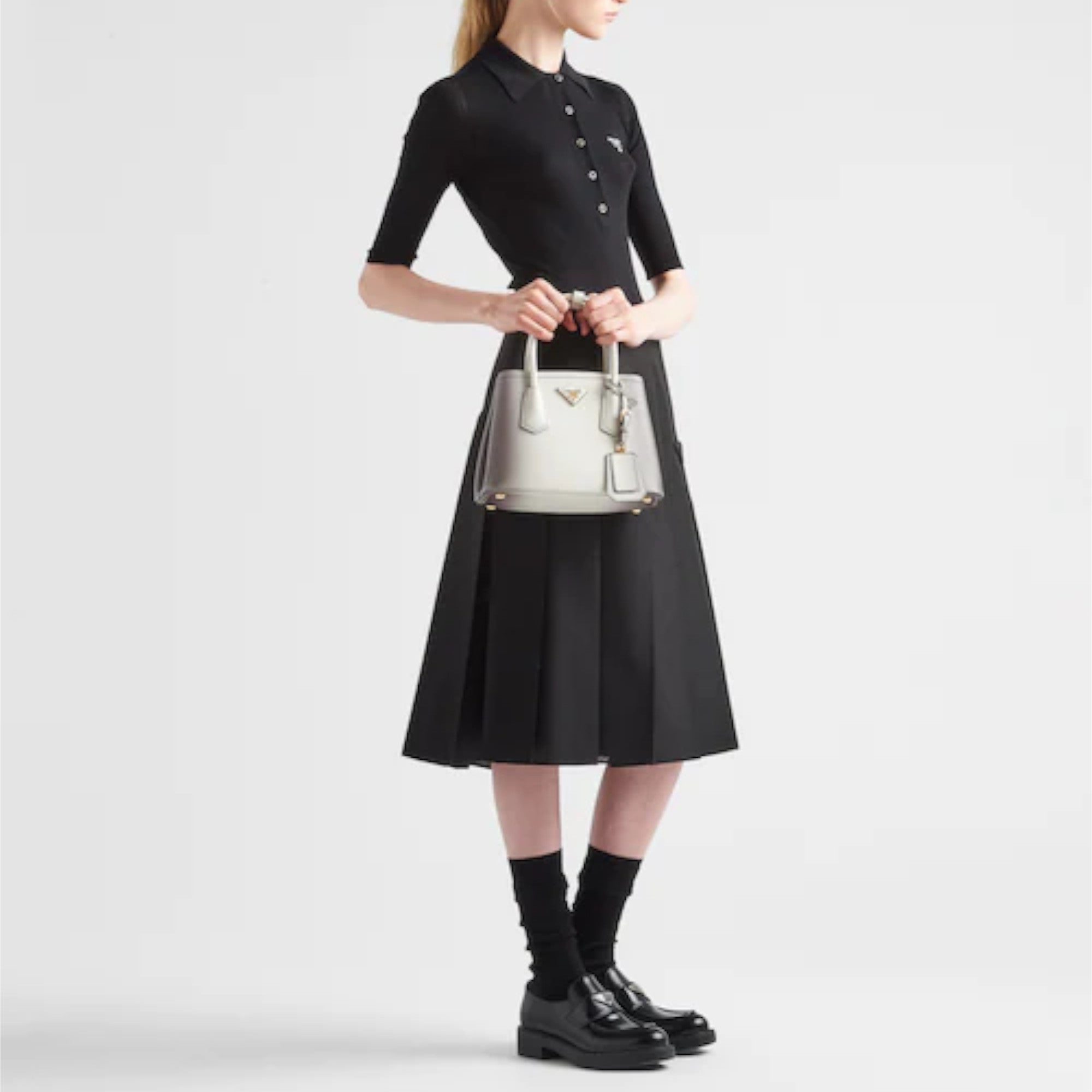 PRD Double Saffiano leather mini-bag