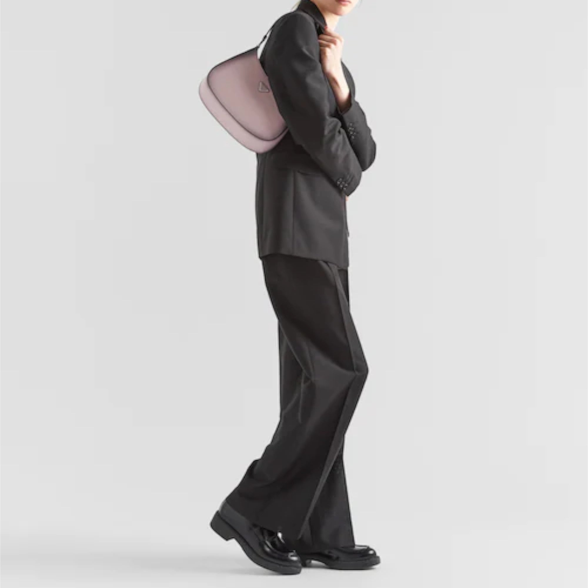 PRD Cleo brushed leather shoulder bag
