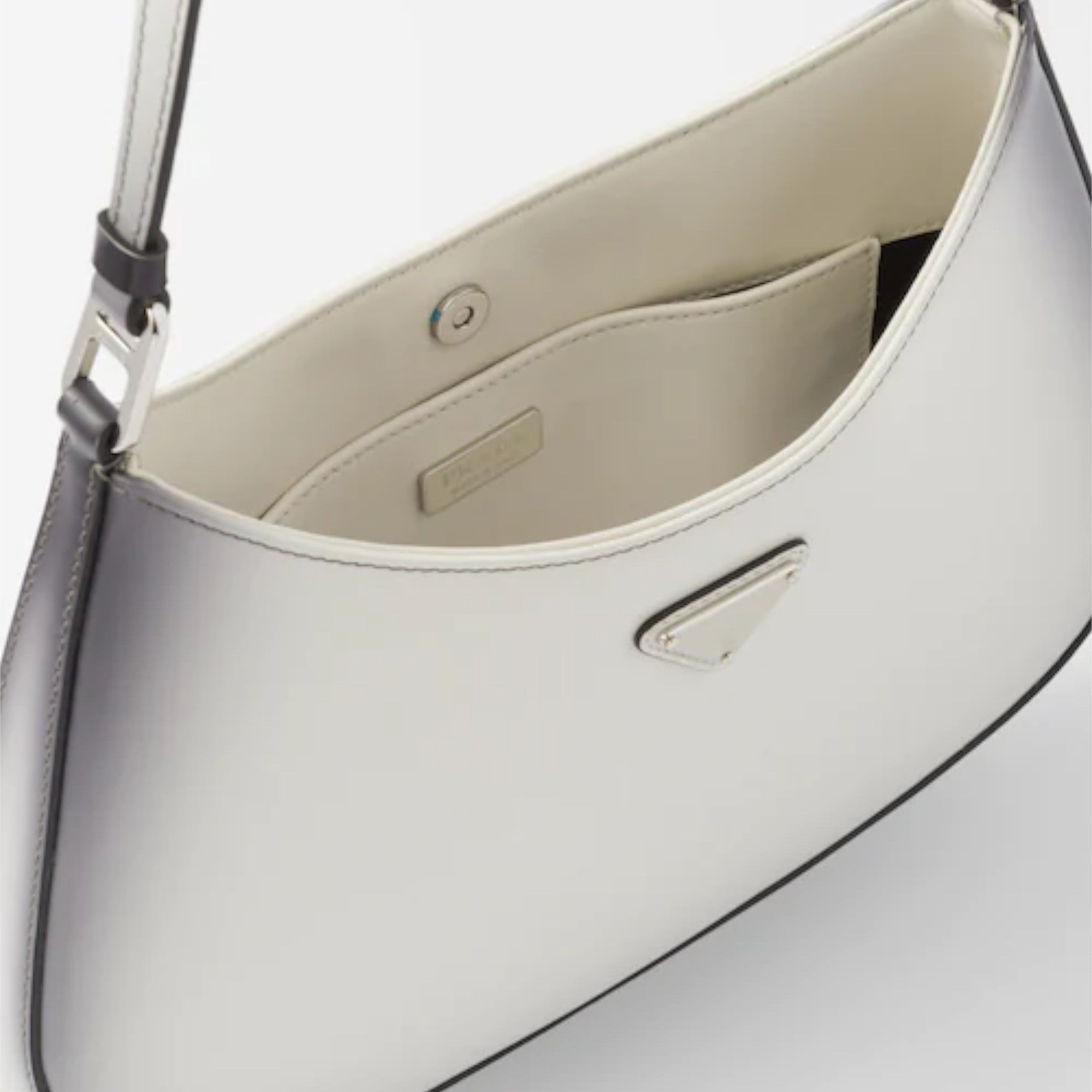 PRD Cleo brushed leather shoulder bag