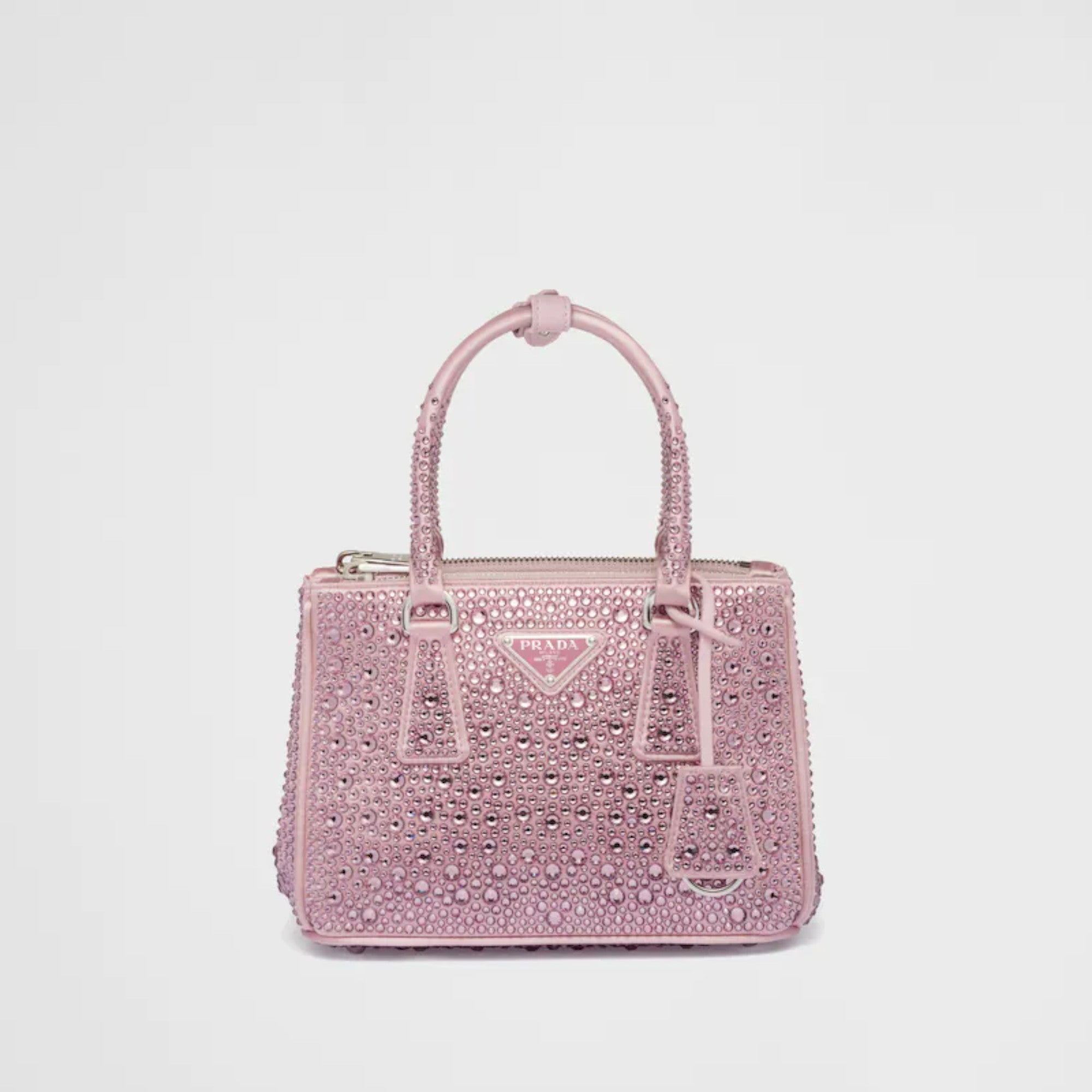 PRD Galleria satin mini-bag with crystals