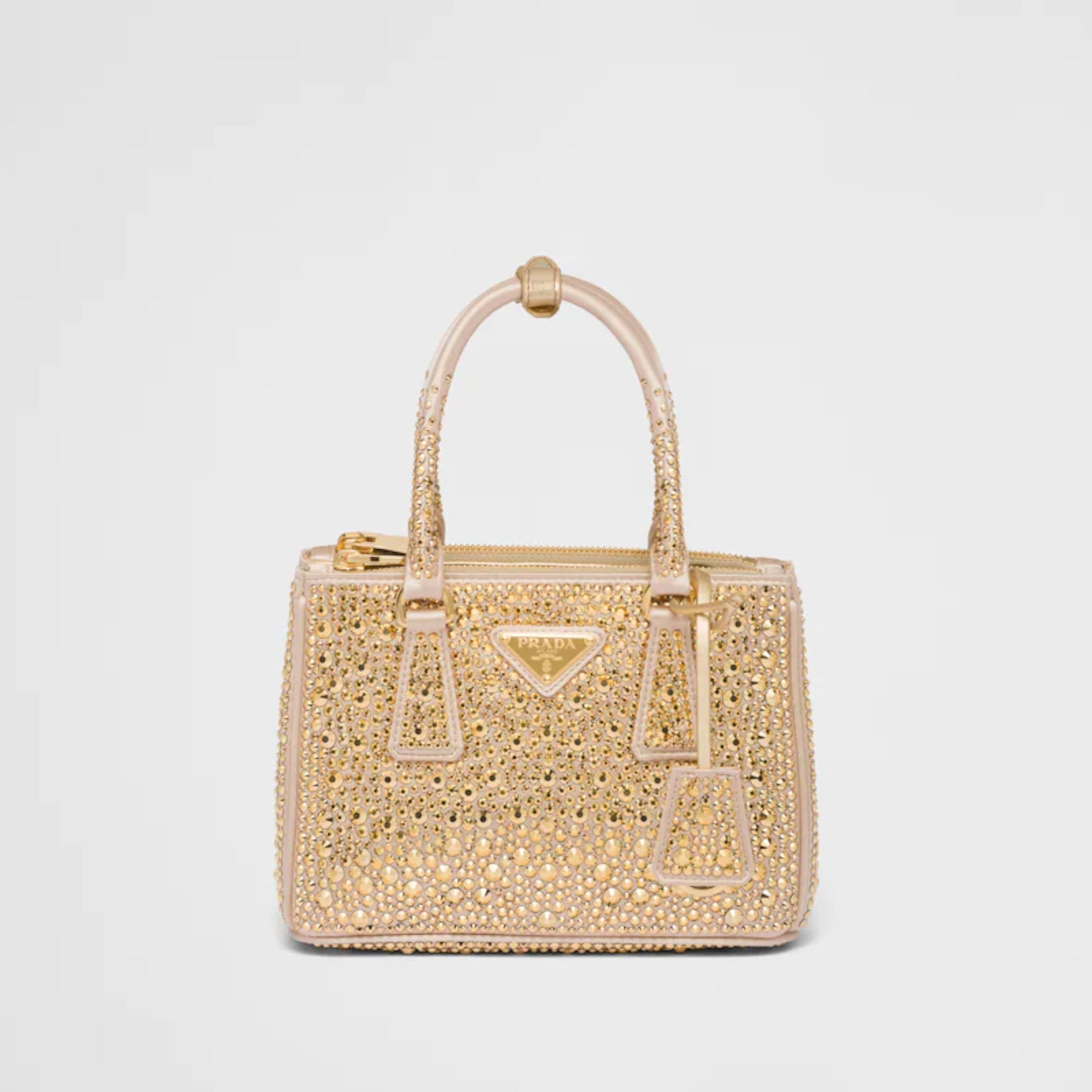 PRD Galleria satin mini-bag with crystals
