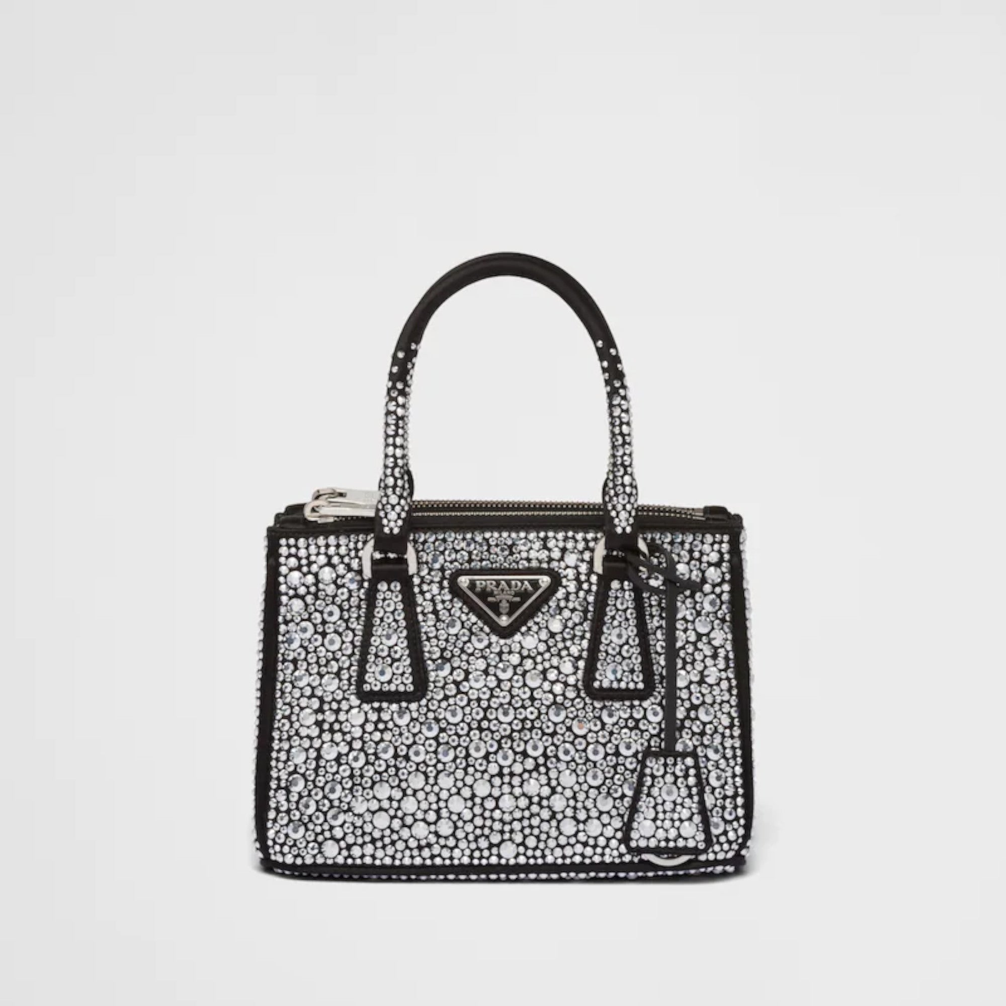 PRD Galleria satin mini-bag with crystals