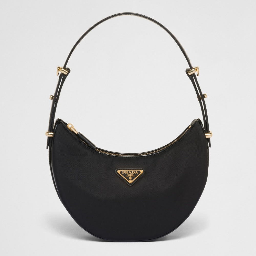 PRD Arqu? Re-Nylon and brushed leather shoulder bag